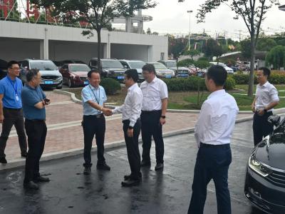 Wujin District Mayor Chen Zhiliang and his delegation visited and guided at Chenguang Group!